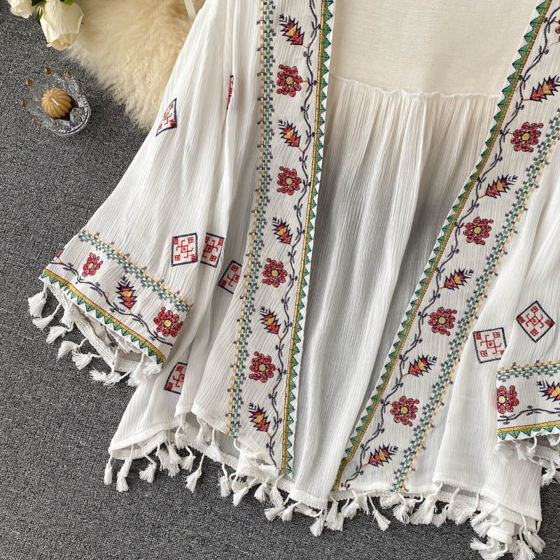 Embroidered Cardigan For Women