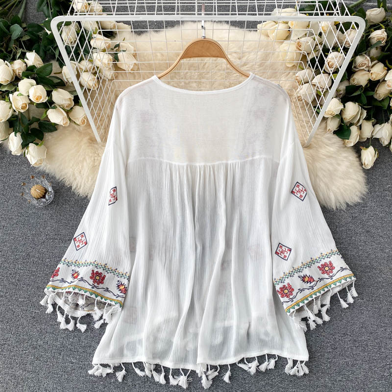 Embroidered Cardigan For Women