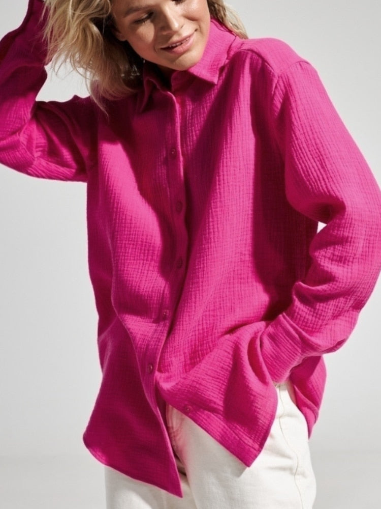 100% Cotton Shirt For Women