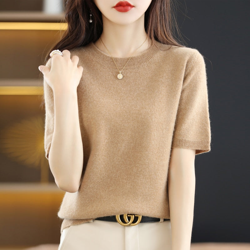 Thin Pullover Top For Women