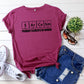 Sarcasam Letter Printed Graphic T Shirt