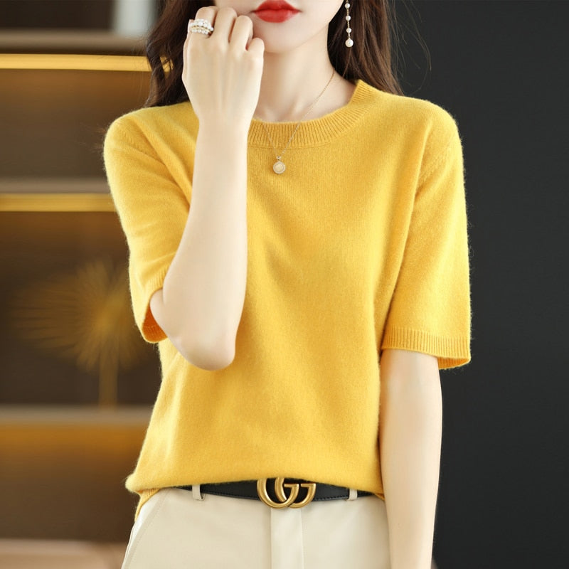 Thin Pullover Top For Women