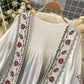 Embroidered Cardigan For Women
