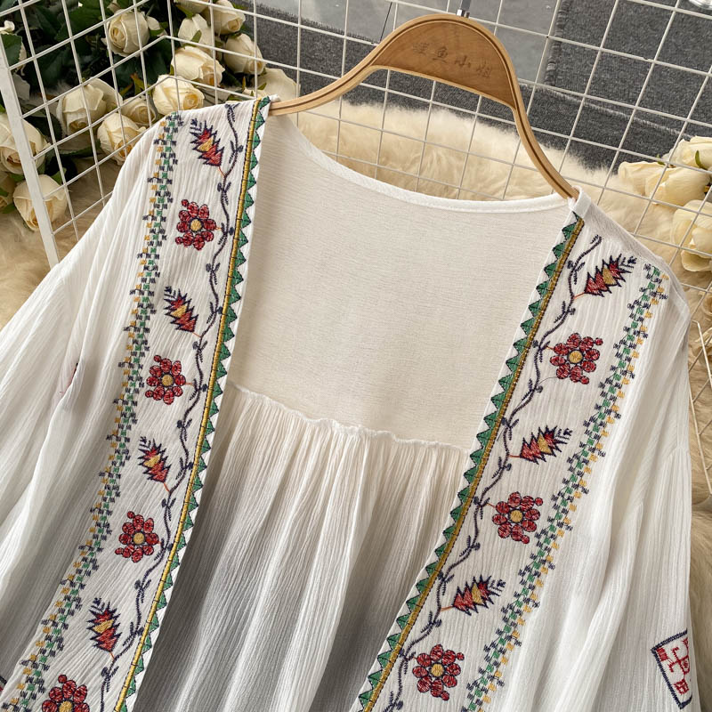 Embroidered Cardigan For Women