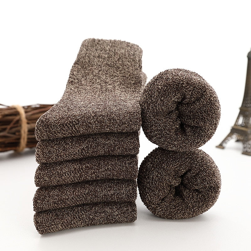 5 pairs of wool socks for men | Warm and comfortable footwear | Shop Sartona