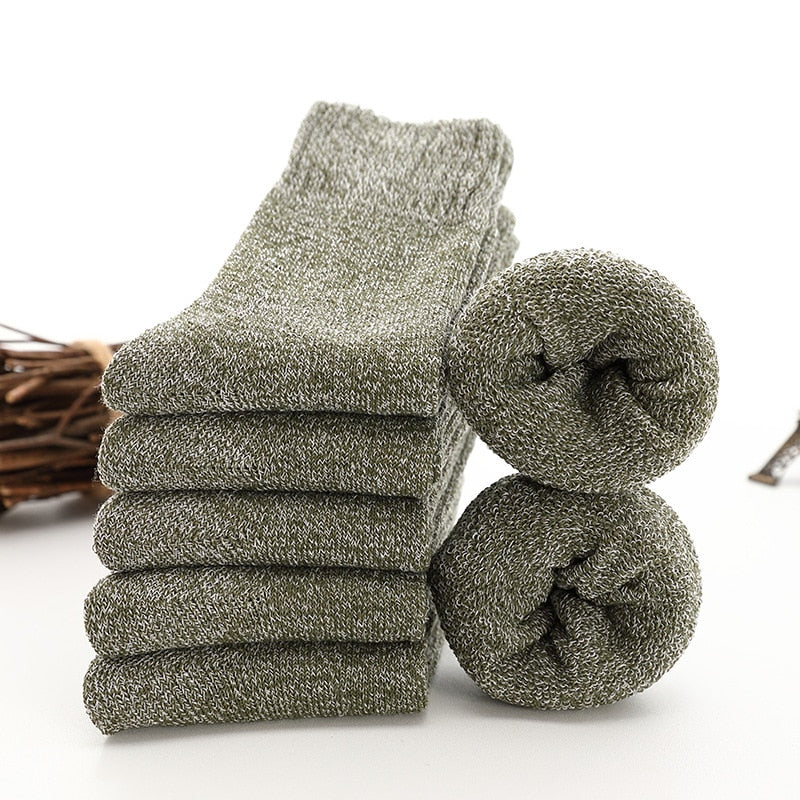 5 pairs of wool socks for men | Warm and comfortable footwear | Shop Sartona