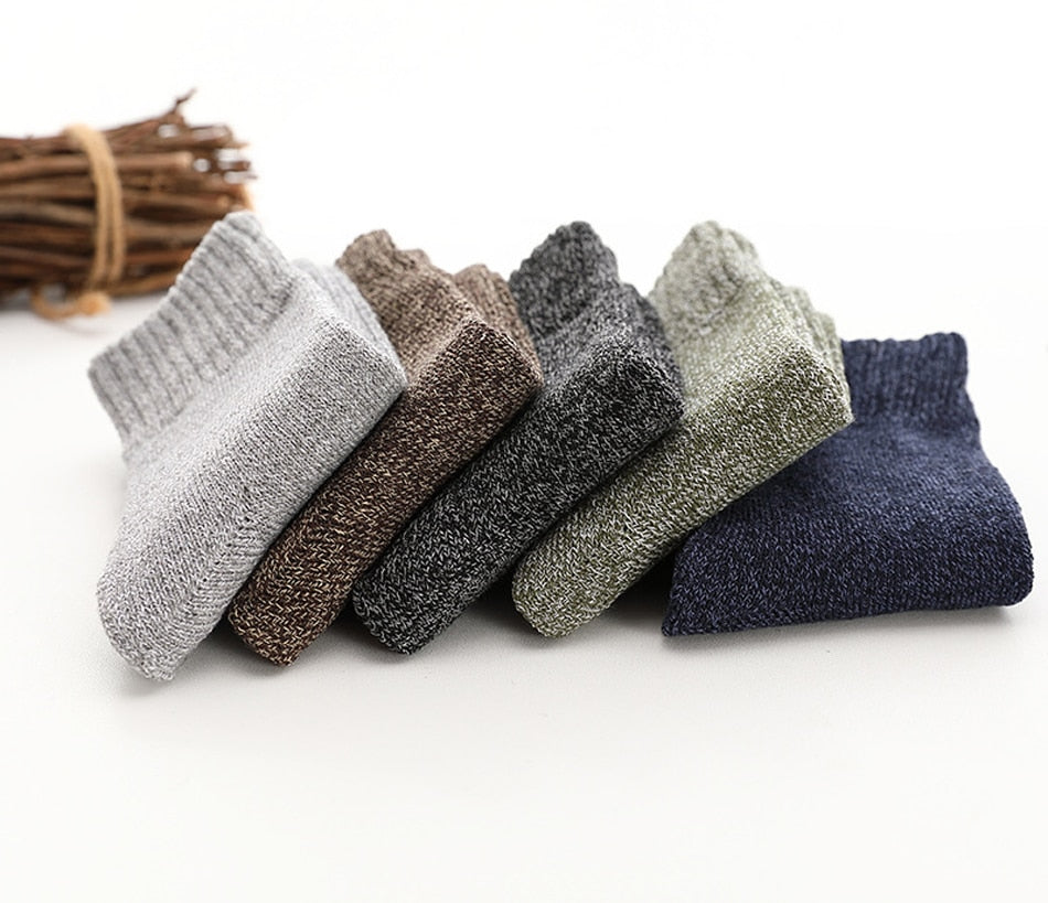 5 Pairs Wool Socks For Men