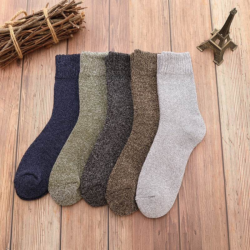 5 Pairs Wool Socks For Men