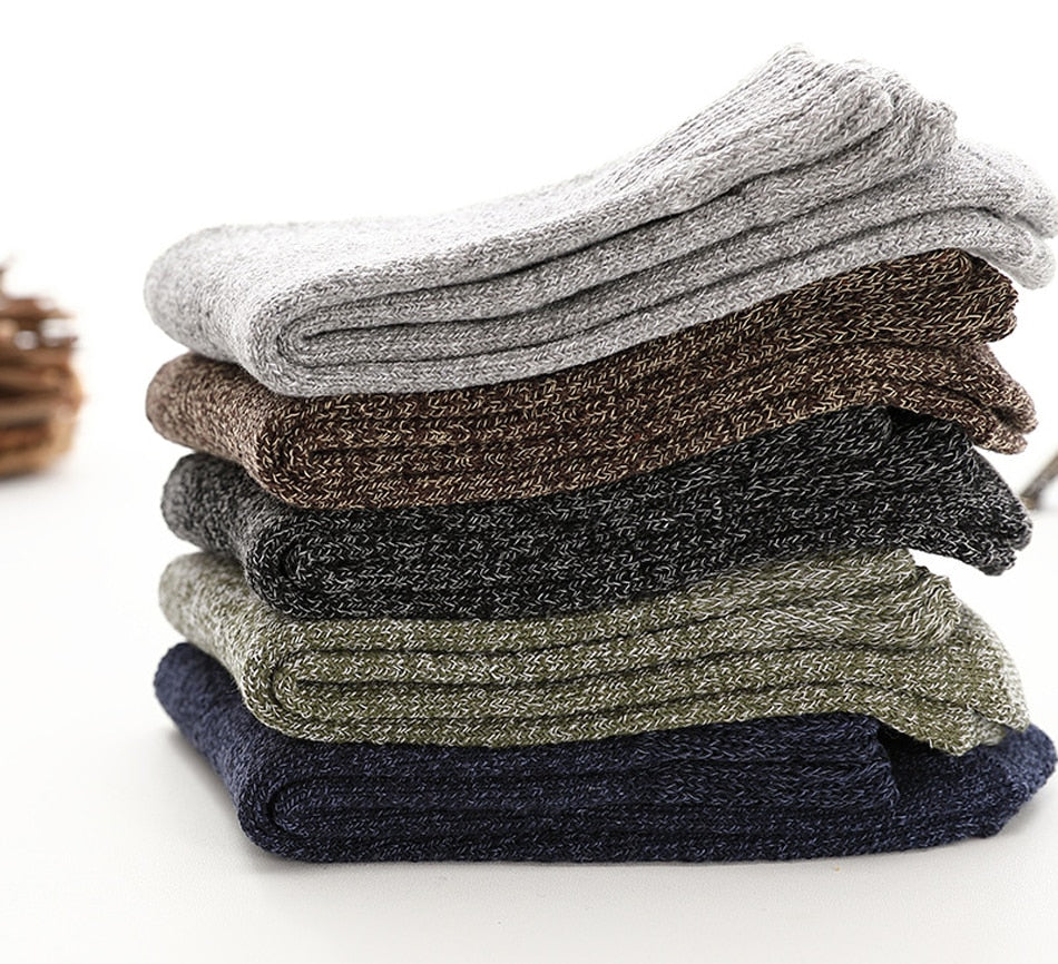 5 Pairs Wool Socks For Men