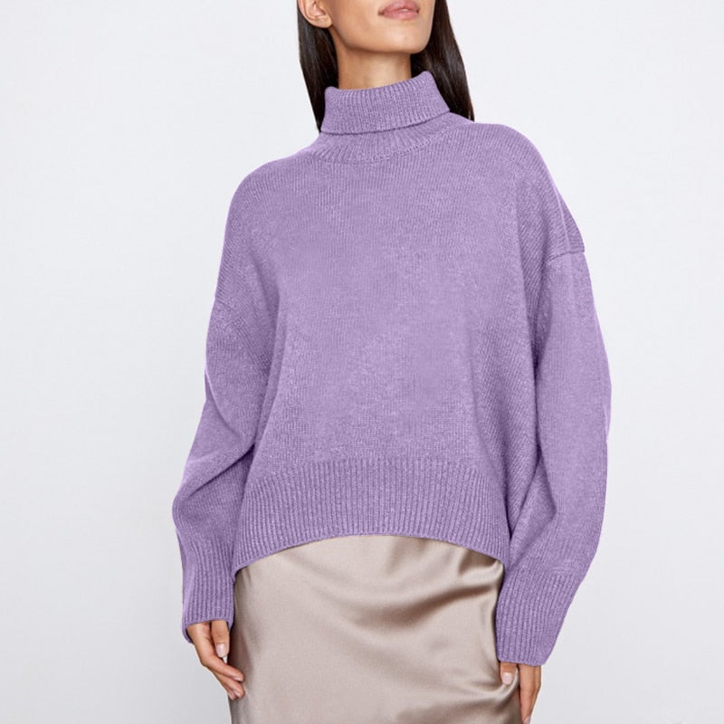 Elegant turtle neck sweater for women | Stylish and cozy winter fashion | Shop Sartona