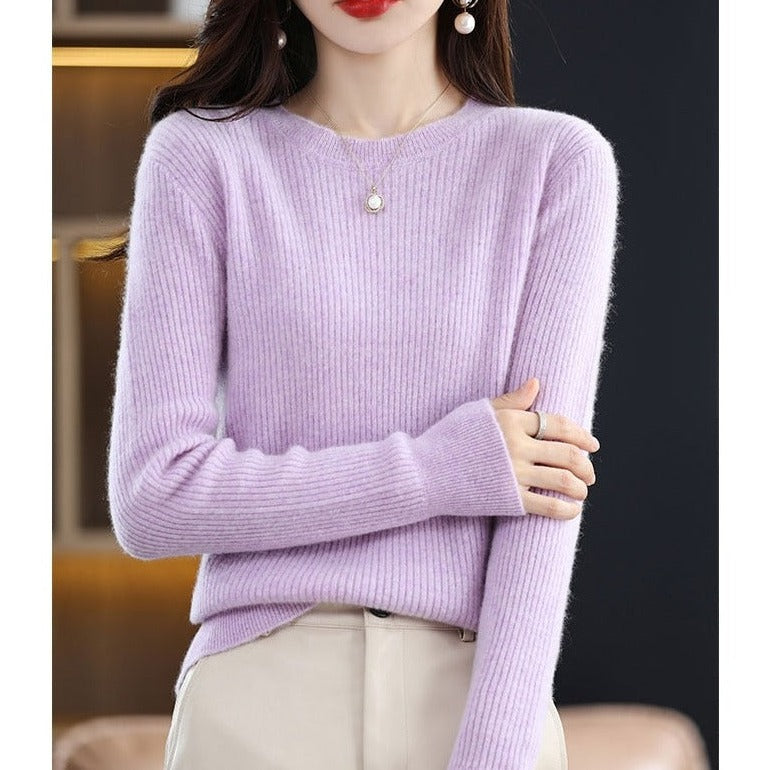 100% merino wool knitted sweater | Luxurious and cozy fashion | Shop Sartona