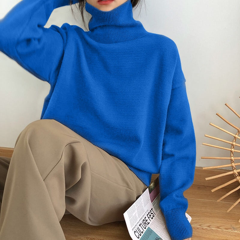 Elegant turtle neck sweater for women | Stylish and cozy winter fashion | Shop Sartona