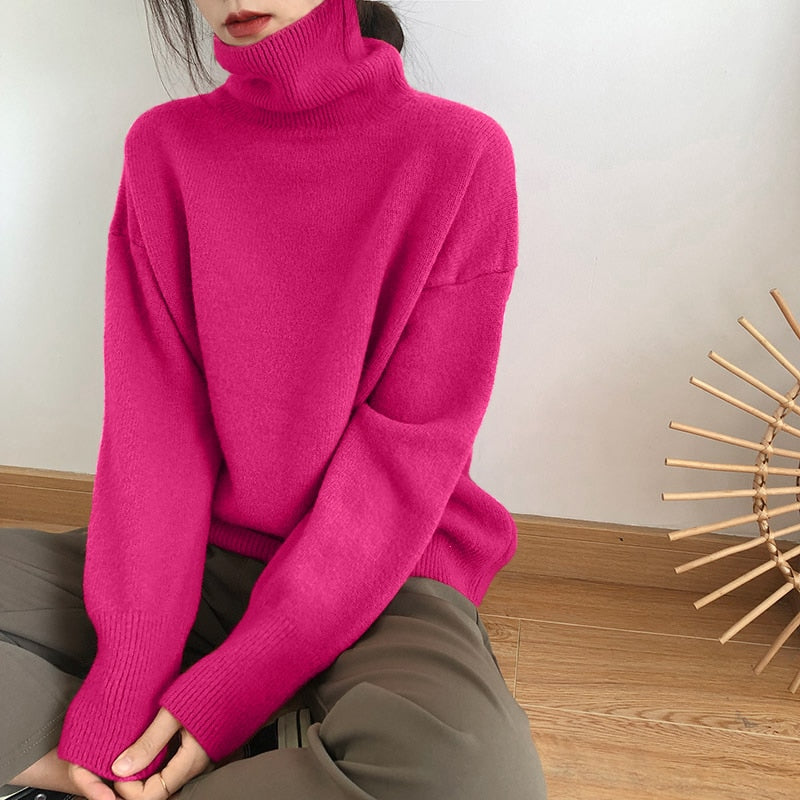 Elegant turtle neck sweater for women | Stylish and cozy winter fashion | Shop Sartona